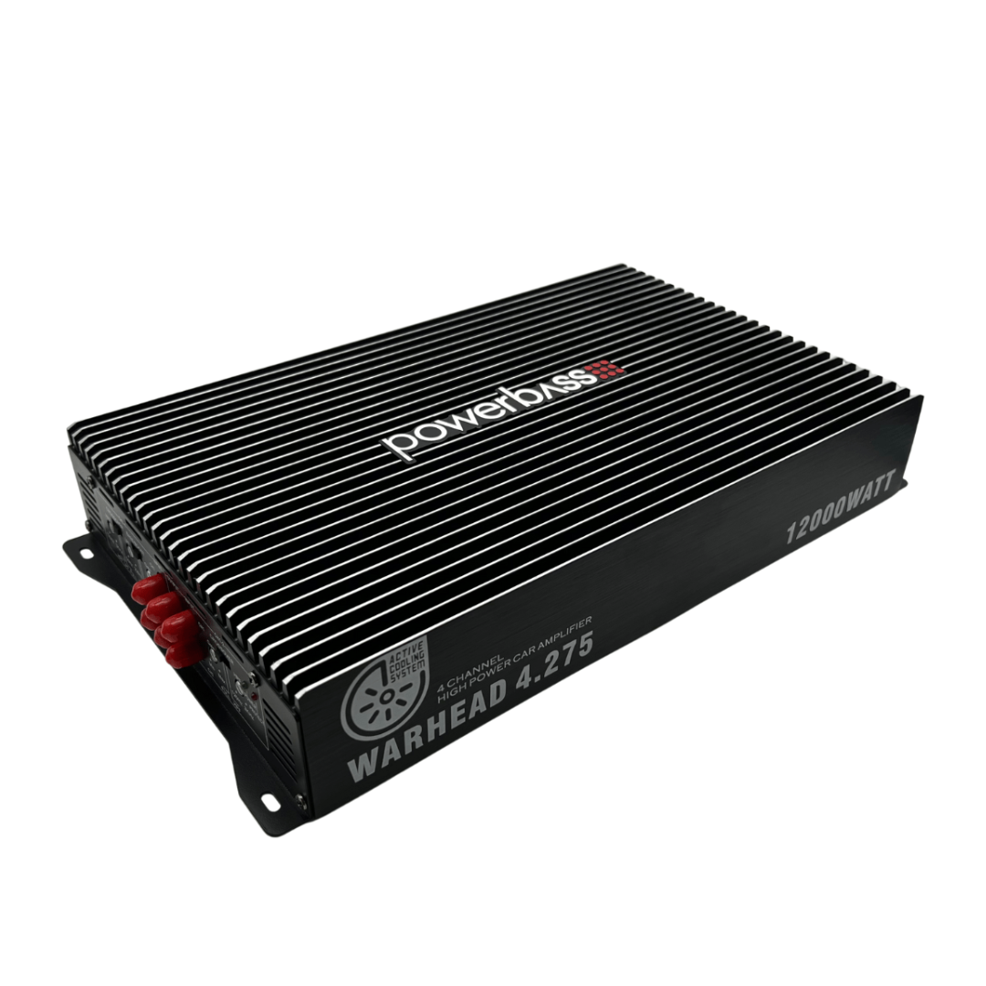 Powerbass WARHEAD4.275 12 000W 4-Channel Amplifier