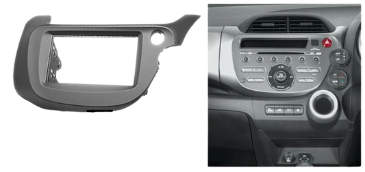 Honda Jazz 2008-13 Double Din Trimplate