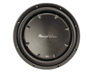 Phoenix Gold SL12D2-WEB 12" DVC 300W Slim Subwoofer