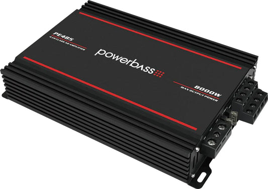 PowerBass PE485 8000w 4 channel Amplifier