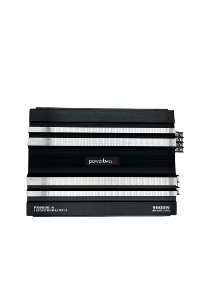 Powerbass  PX9600.4 9600W 4 Channel Peak 80R X 4 Amplifier With Bass Controller