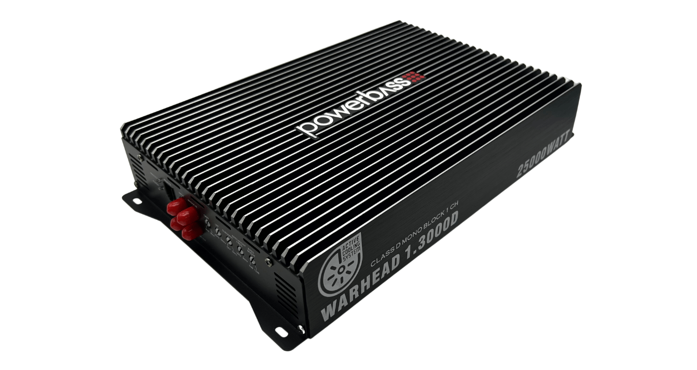 Powerbass WARHEAD 1.3000D 25 000W Monoblock Amplifier