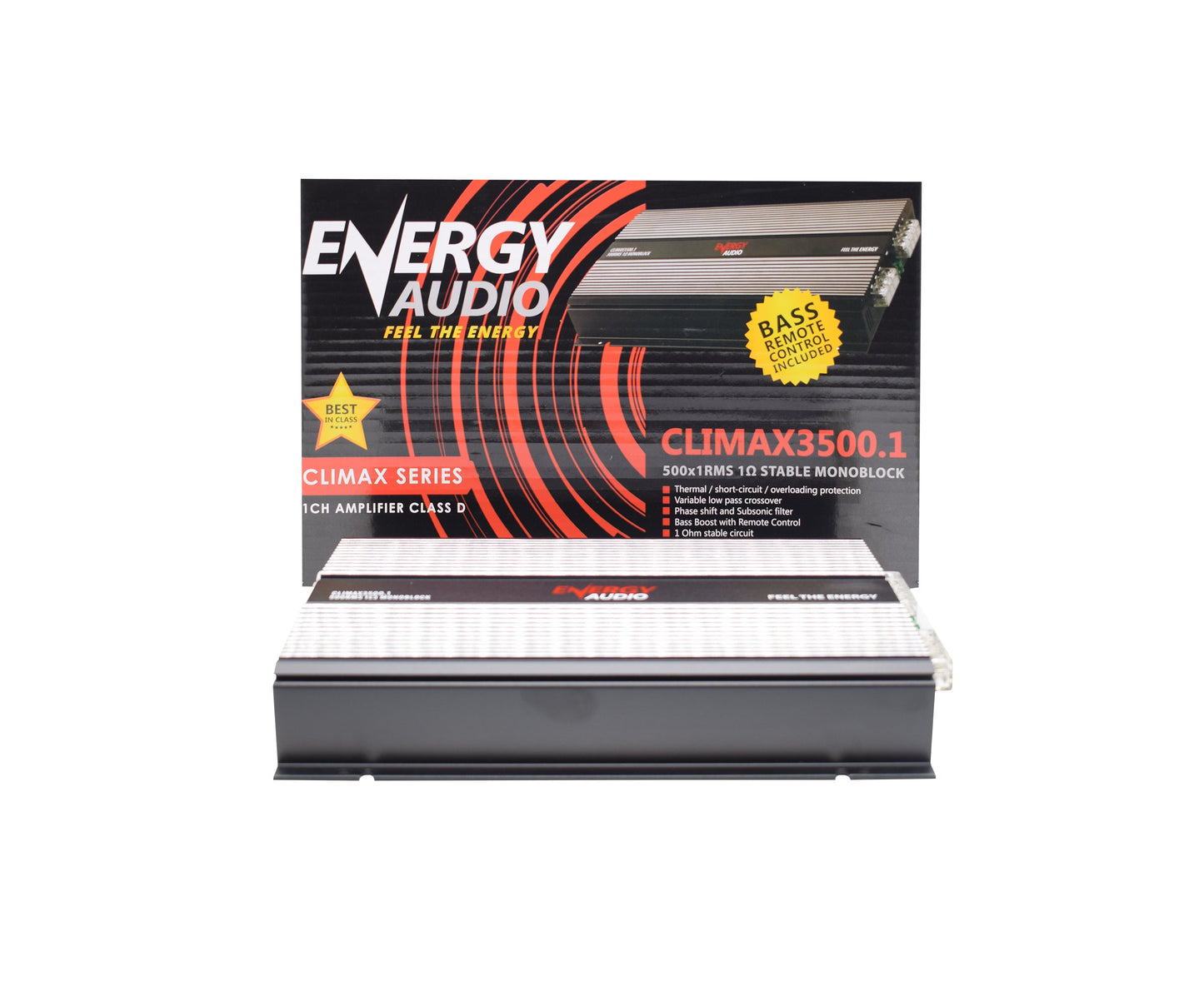 Energy Audio CLIMAX3500.1 500W RMS Monoblock Amplifier