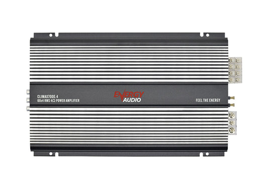 Energy Audio CLIMAX7000.4 60WX4 4-Channel Amplifier