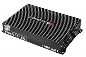 Powerbass WARHEAD 1.1500D 15 000W Monoblock Amplifier