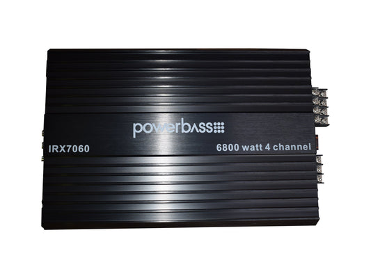 Powerbass IRX7060 6800W 4-Channel Amplifier