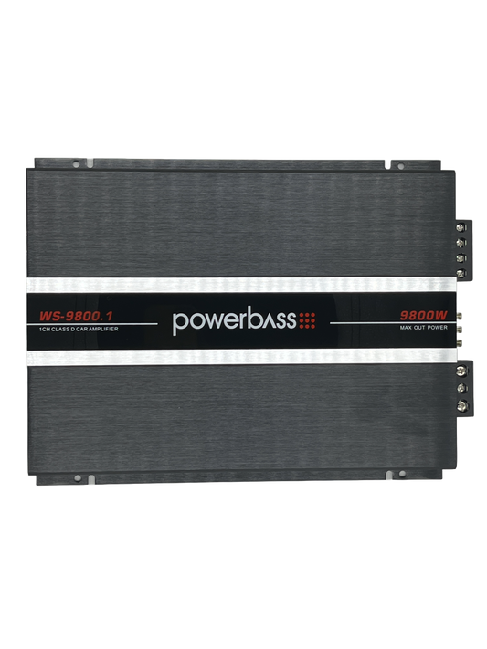 Powerbass WS-9800.1 600 RMS Monoblock Amplifier