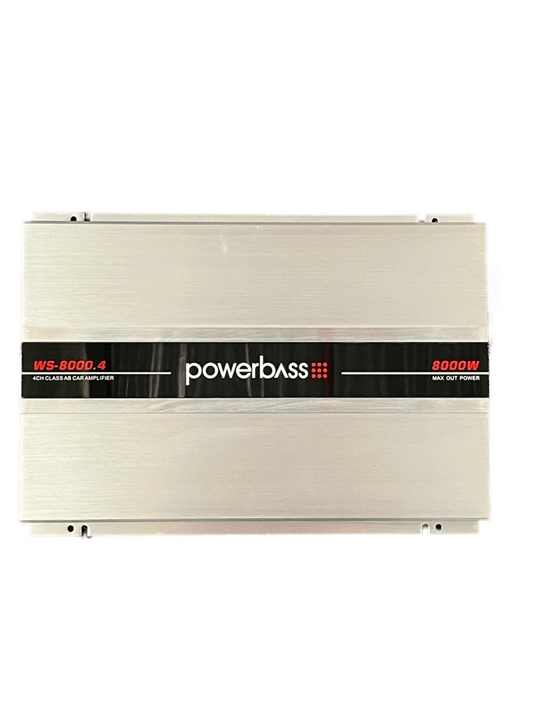 Powerbass WS-8000.4 8000W 4-Channel Amplifier