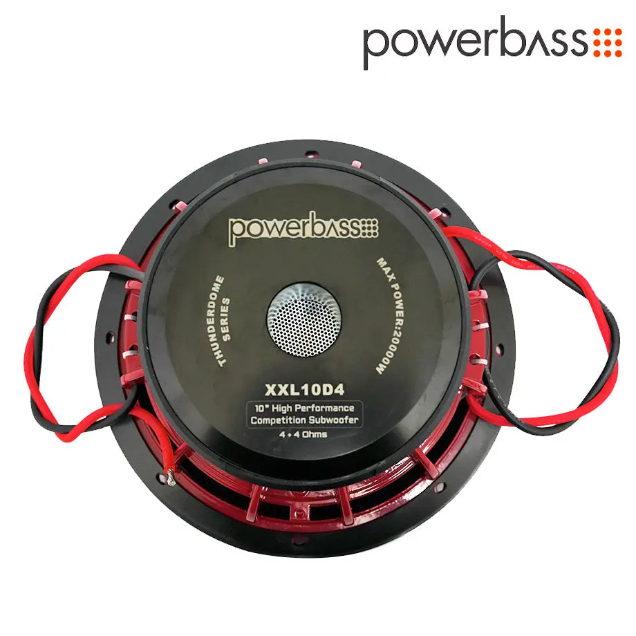 Powerbass XXL-10D4 10" 20 000w Competition DVC Subwoofer